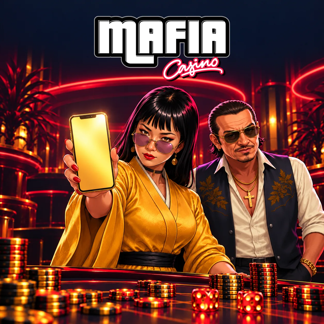 Acceso móvil a Mafia Casino